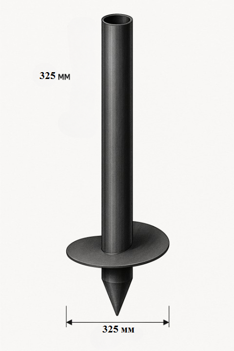 Винтовая свая 325 диаметра